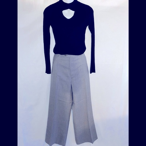 Yves Saint Laurent Authentic Crop Sardis Slacks - Picture 2 of 10